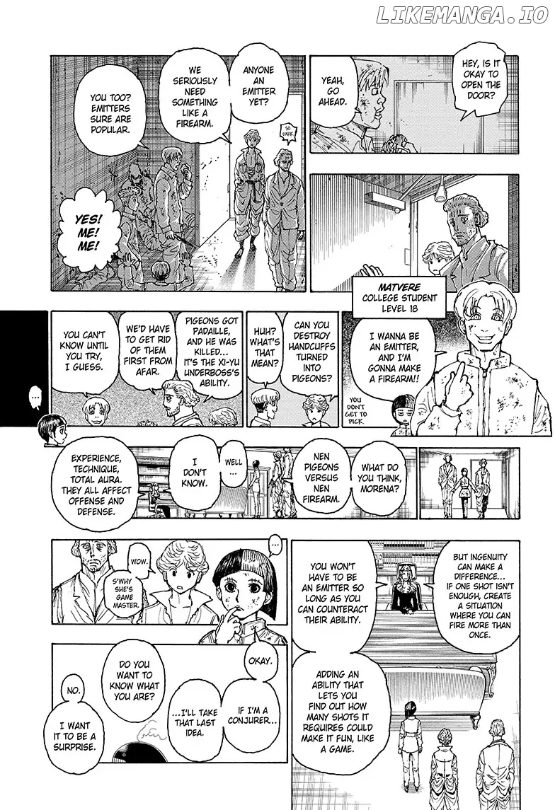 Hunter x Hunter, Chapter 393 image 07
